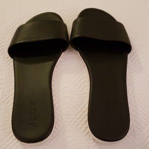 Black J. Crew Sandal